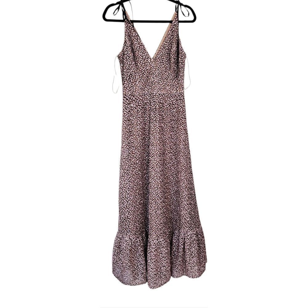 Dress The Population Long Dress S Embroidered Fully Beaded Event Party - Picture 2 of 6